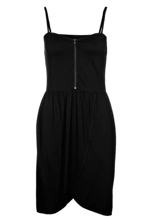 Žerzejové šaty - black