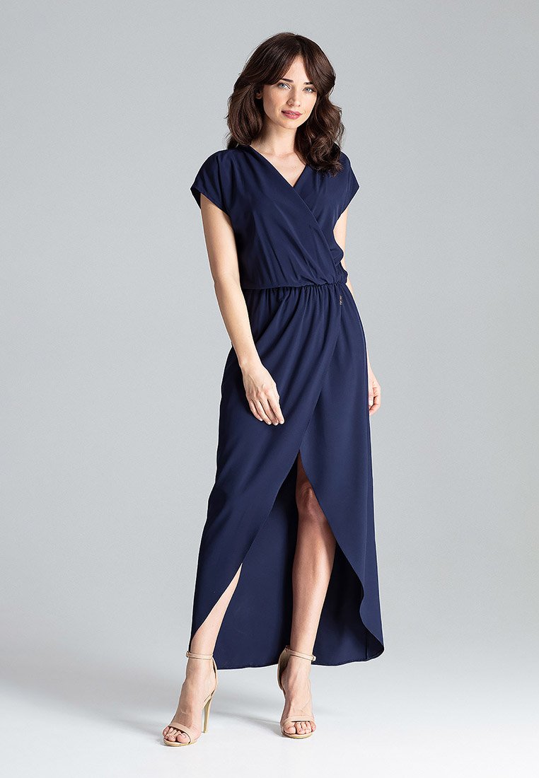 Lenitif Maxi-jurk donkerblauw