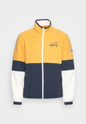 MIX MEDIA RETRO JACKET UNISEX - Giacca in pile - tuscan yellow