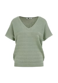 Jednoduché tričko - light green