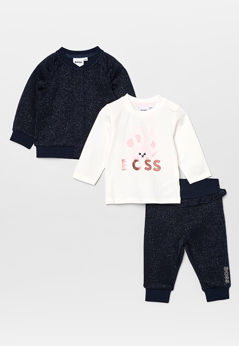 BOSS Kidswear Sweater blauw