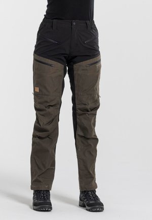 Swedemount NORDKAP STRETCH  - Outdoor trousers - olive black