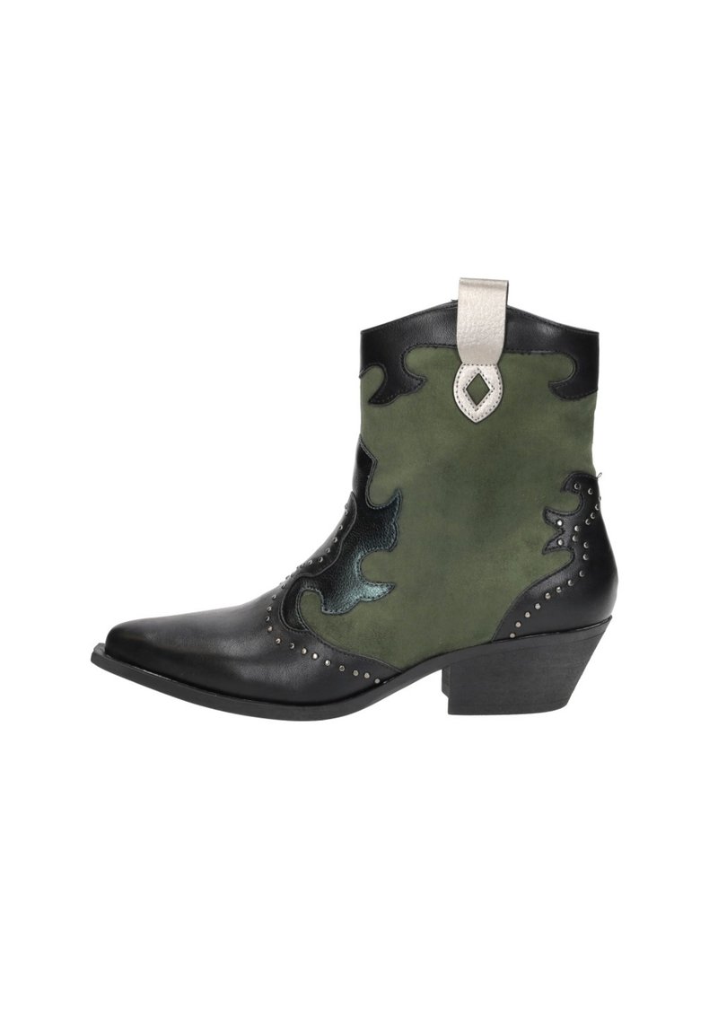 SUB55 HAK - Cowboy/biker ankle boot - zwart