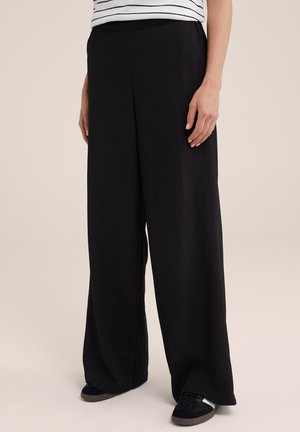 WE Fashion Pantaloni - black