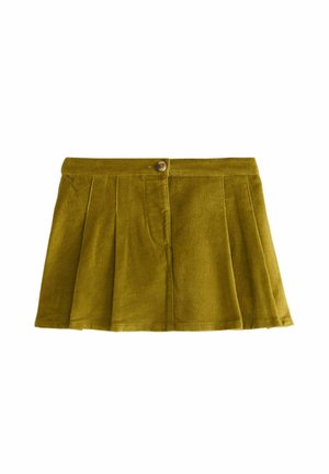 REGULAR FIT - Gonna a pieghe - green