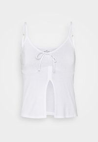 BARE TIE FRONT - Top - bright white