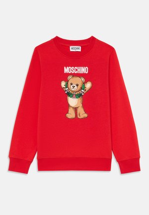 MOSCHINO UNISEX - Mikina - poppy red