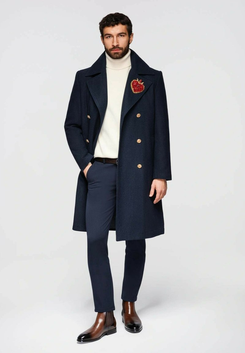 Manteau De Chasse RJ Classics Marine – Taille 4 (42/44) – Polyester Lavable