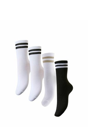 PCCALLY 4-PACK - Calze - bright white
