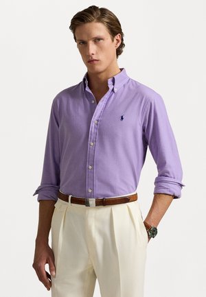 CUSTOM FIT PERFORMANCE TWILL SHIRT - Button down-skjorte - safari purple heather