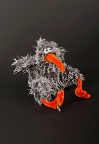 sigikid BOTTOM BOUNCER KIKERIKI  KOLLEKTION - Peluche - grau orange