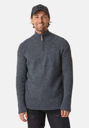 NORDKAP HALFZIP - Jumper - charcoal melange