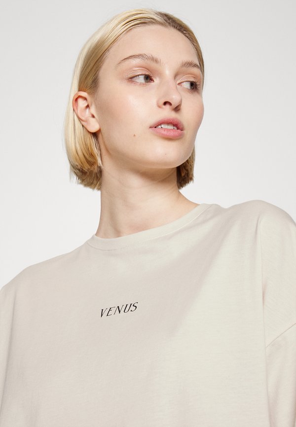 LIZ VENUS BACK PRINT - Print T-shirt - beige3
