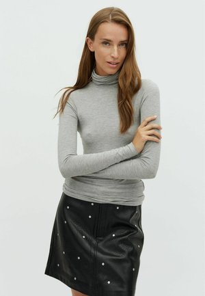 INA - Maglietta a manica lunga - light grey melange