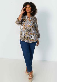 Jean Marc Philippe EN IMPRIMÉ - Bluse - cameltabac