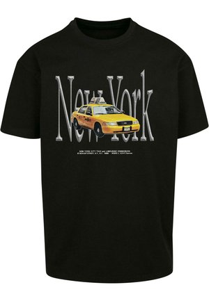 Upscale by Mister Tee, NY TAXI - T-Shirt print - black