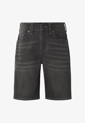 True Religion, BOBBY SN NF - Denimové šortky - black wash