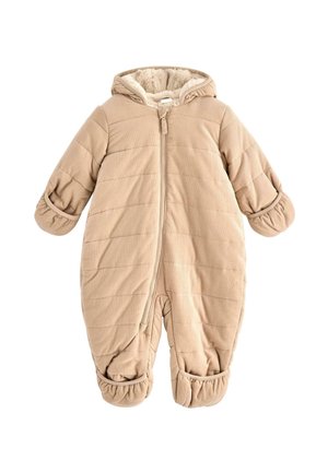 WITH PILE - Strampler - beige
