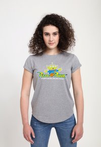 Henry Tiger TOY STORY 1-3 PIZZA ARCADE - T-shirts print - melange grey