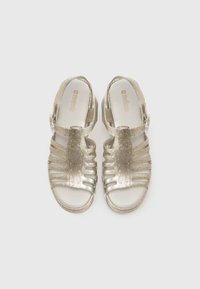 Melissa STATION 79 II - Sandales compensées - gold-coloured