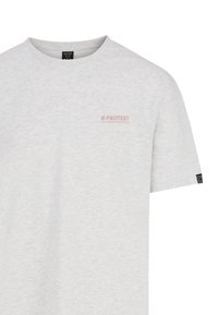 Protest ROCKO - T-shirt print - white melange