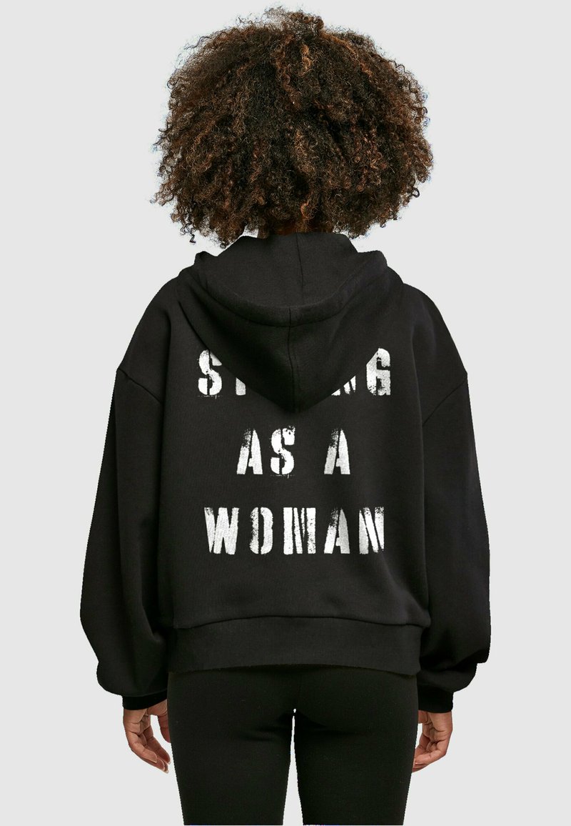 Merchcode WD - STRONG AS A - Hoodie - black