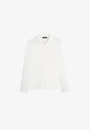 Massimo Dutti, Long sleeved top - white