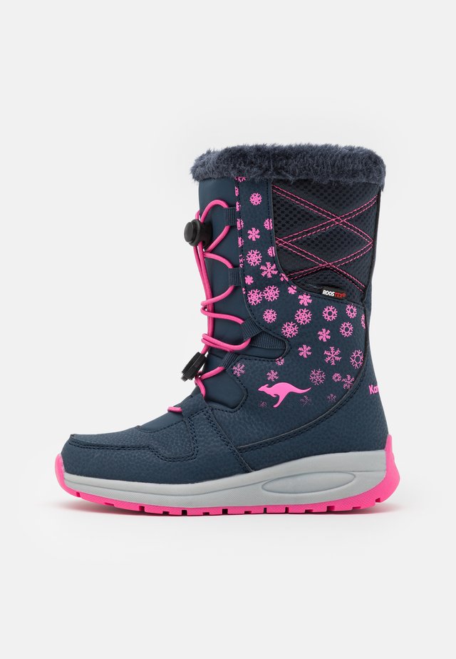 K-GLAZE RTX - Snowboot/Winterstiefel - dark navy/daisy pink