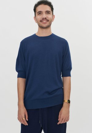 CREW NECK  - T-Shirt basic - navy