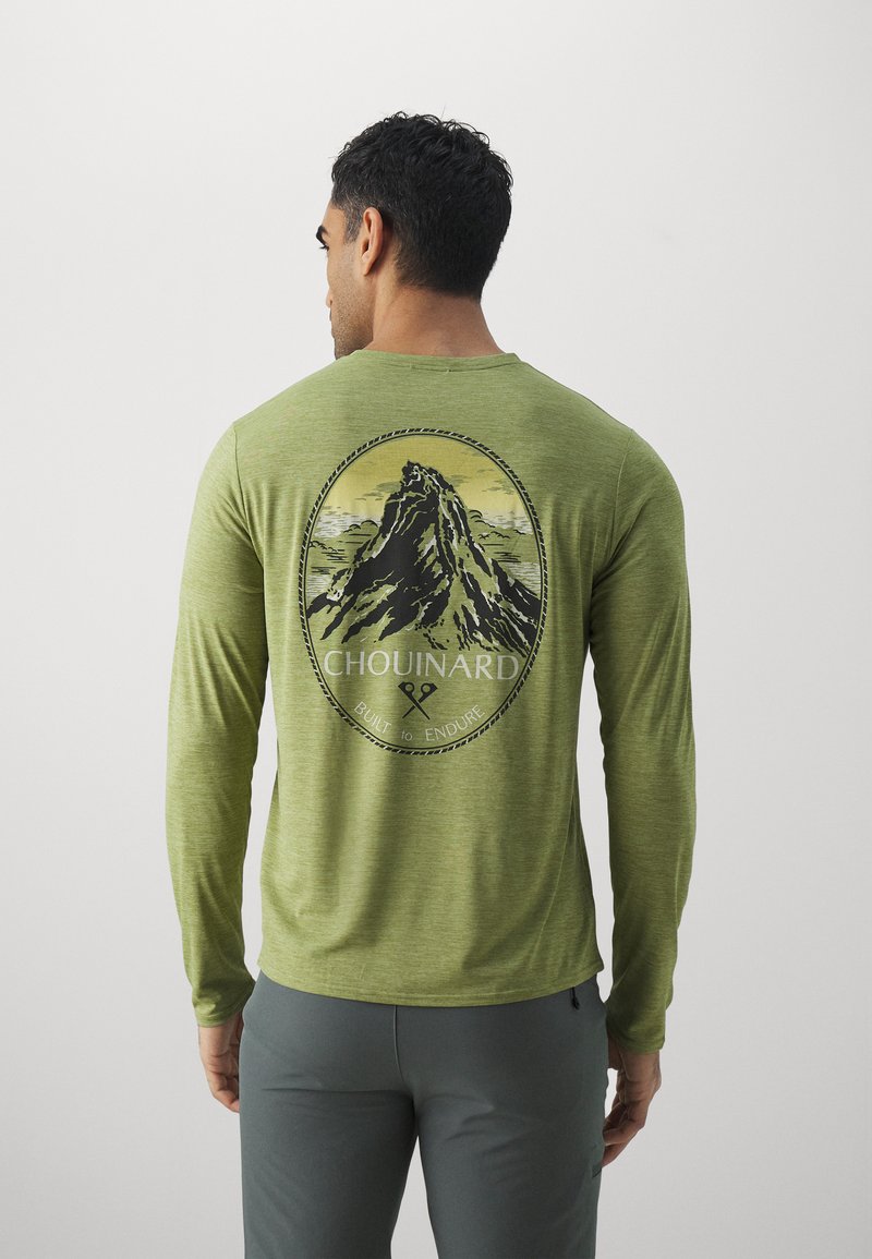 Patagonia - CAP COOL DAILY GRAPHIC LANDS - Langærmet T-shirt - buckhorn green, Forstør