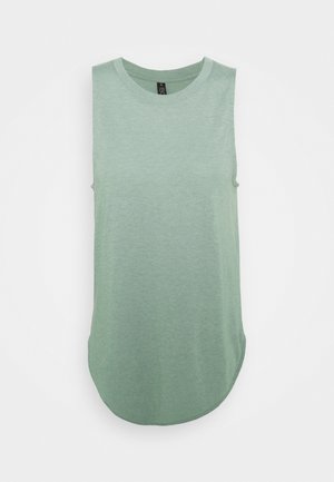 ACTIVE CURVE HEM TANK - Top - desert sage