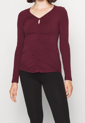 T-shirt à manches longues - dark red