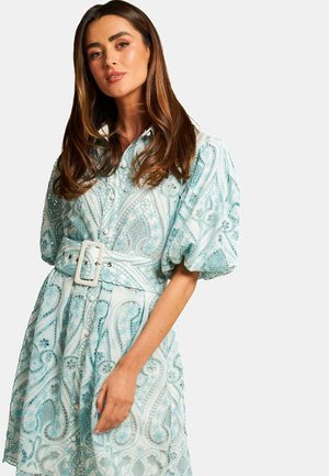 Abito a camicia - azul