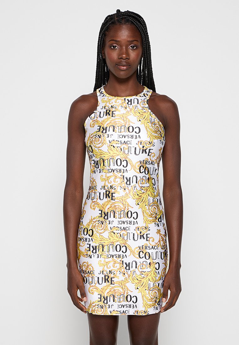 Versace Jeans Couture Jurk wit Versace Jeans Couture Jurk wit