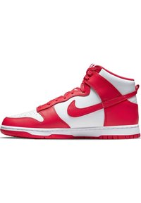 Nike Sportswear DUNK RETRO - Sapatilhas de cano alto - white/univ red