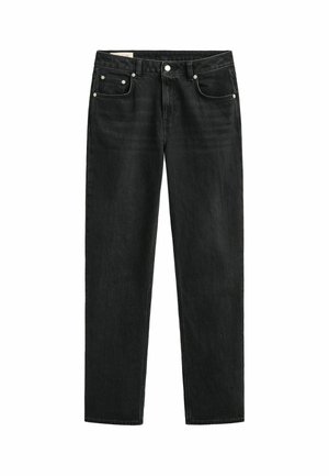GANT, GANT STRAIGHT LEG STRETCH JEANS - Jean droit - black worn in
