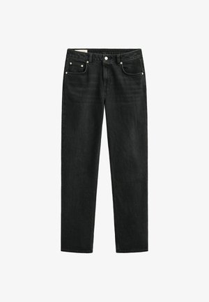 GANT, GANT STRAIGHT LEG STRETCH JEANS - Jean droit - black worn in