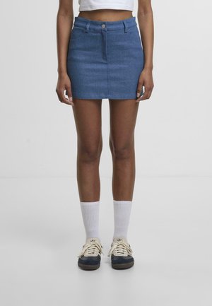 SHORT - Jeansrock - medium blue denim