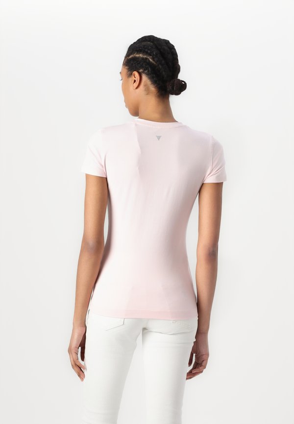 LEAF TRIANGLE TEE - Print T-shirt - rose2