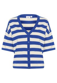 FIKAMSZ STRIPED - Kardigán - surf blue