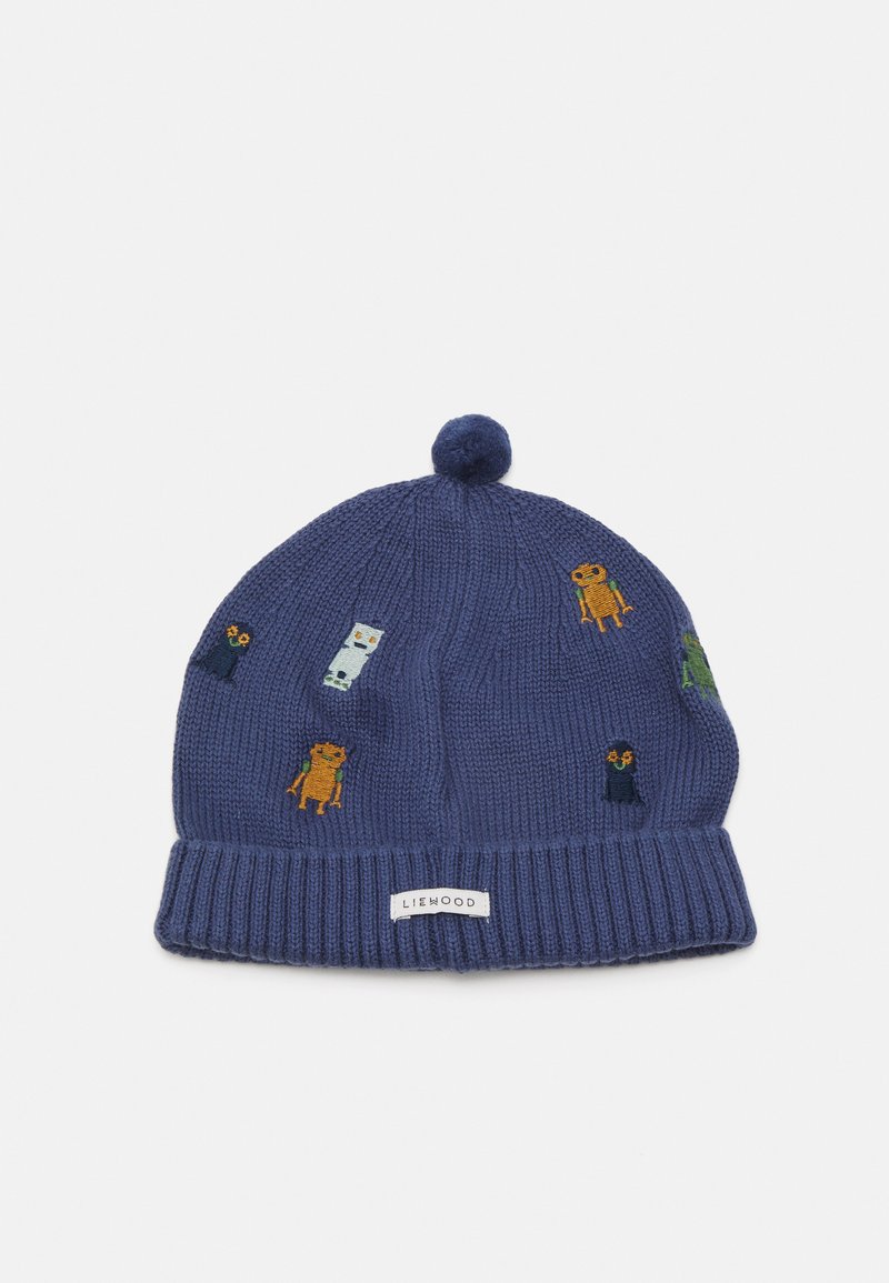 Liewood - ASTER BEANIE UNISEX - Kootud müts - indigo blue, Suurenda