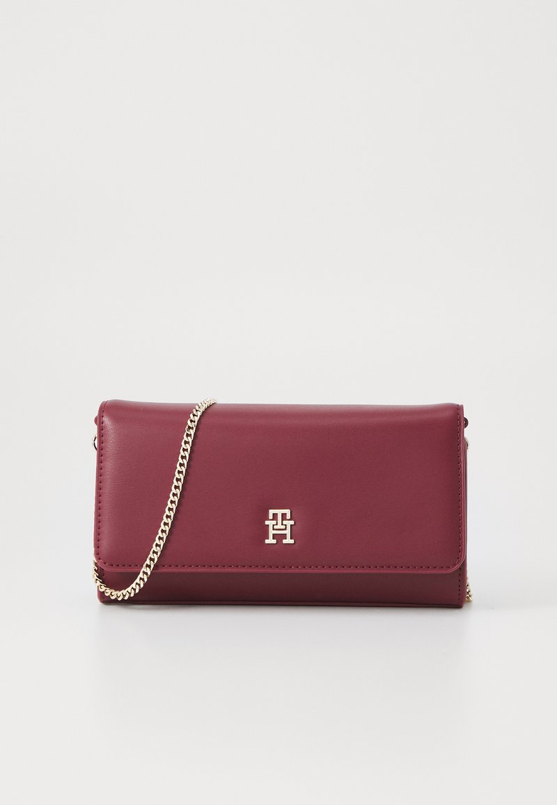 Tommy Hilfiger ETERNITY CHAIN CROSSOVER - Torba preko tijela - raspberry truffle