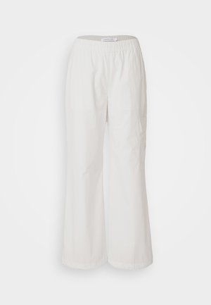 UTILITY PANTS - Kapsáče - bright white