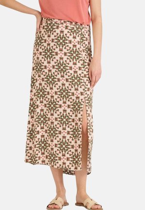 MIDI - Falda acampanada - multicoloured