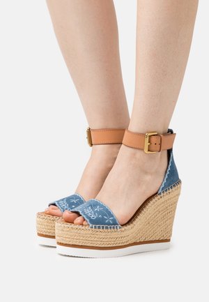 See by Chloé, Sandalias de tacón - dark blue