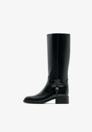 Massimo Dutti, Stivali alti - black