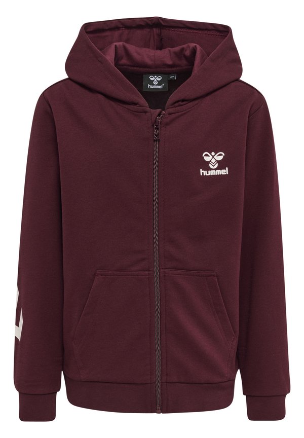 HMLTRECE  - Sweatjacke - windsor wine