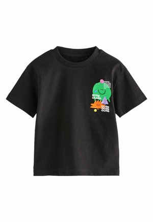 Next BACK SHORT SLEEVE - Tričko s potlačou - black