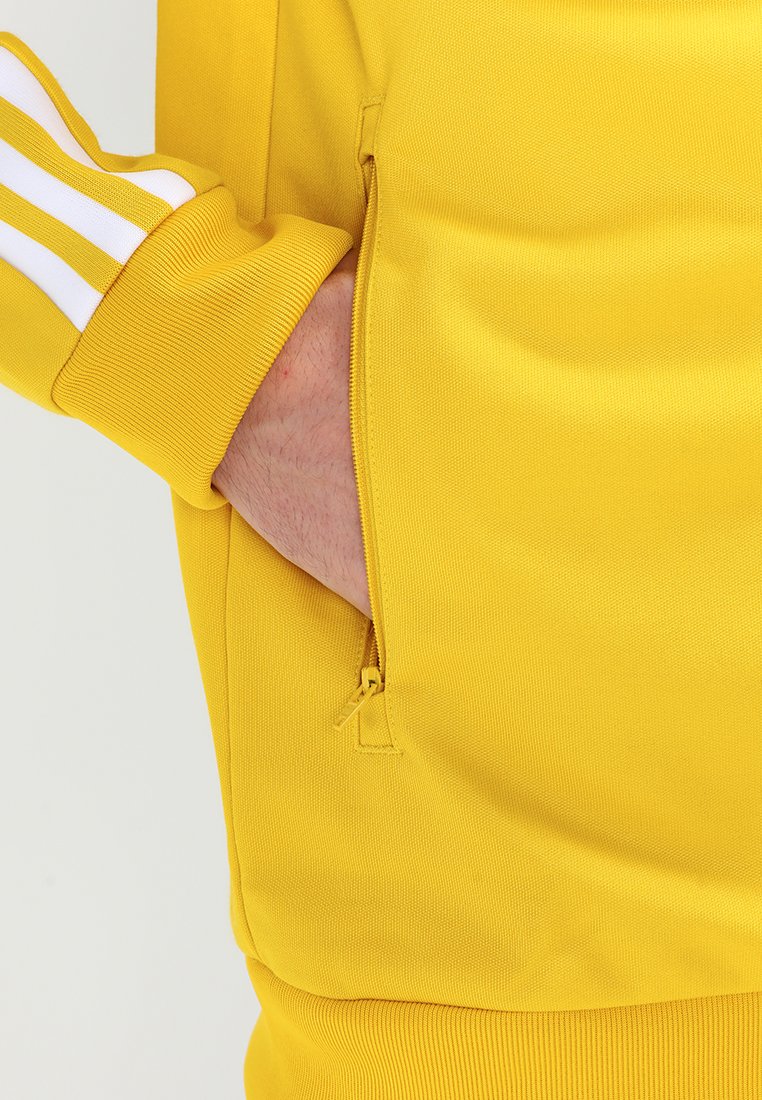 Beckenbauer NY Cosmos Veste Zippée Pour Fan De Football Jaune