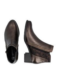 Remonte Boots à talons - metallic